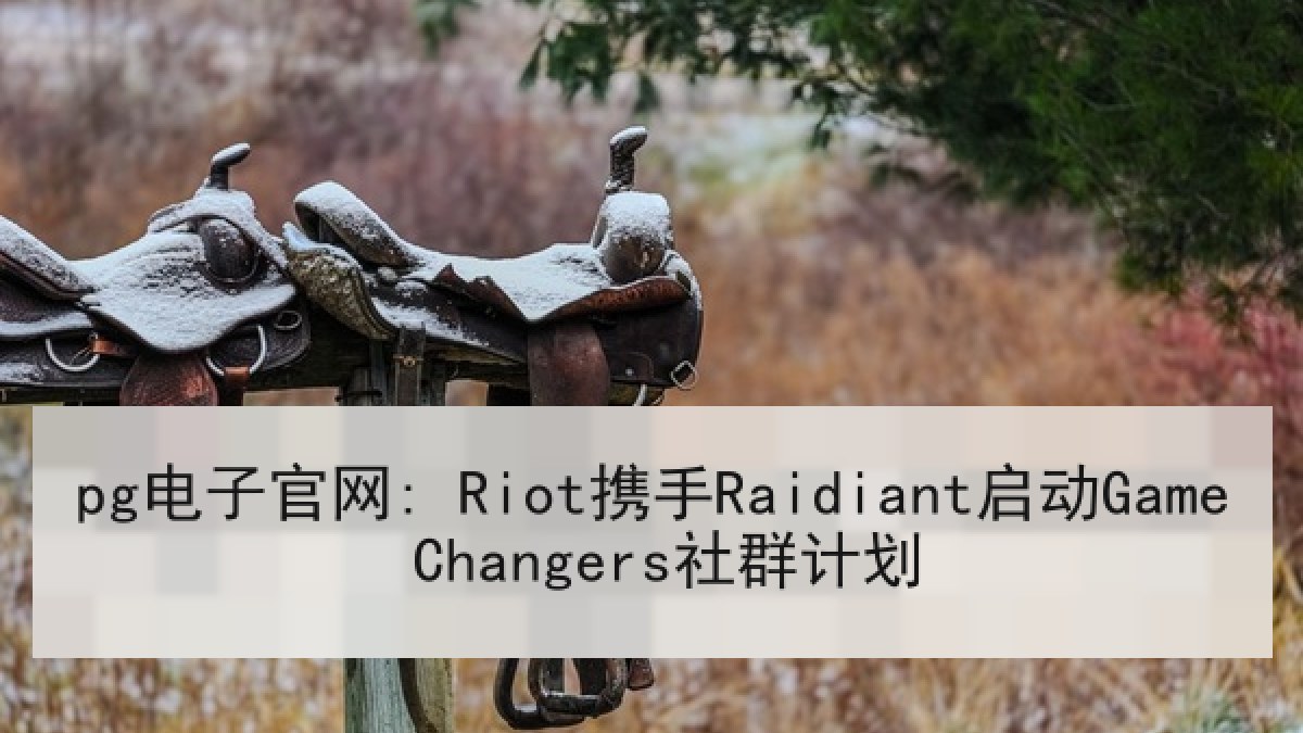 pg电子官网: Riot携手Raidiant启动Game Changers社群计划