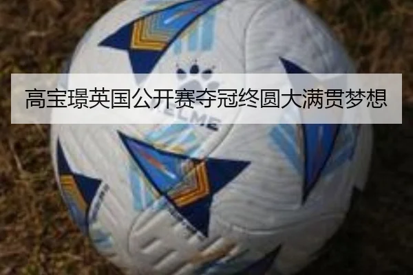 高宝璟英国公开赛夺冠终圆大满贯梦想